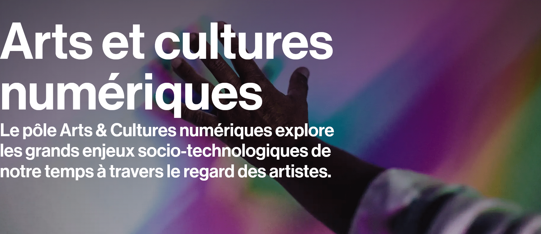 Arts et cultures numériques